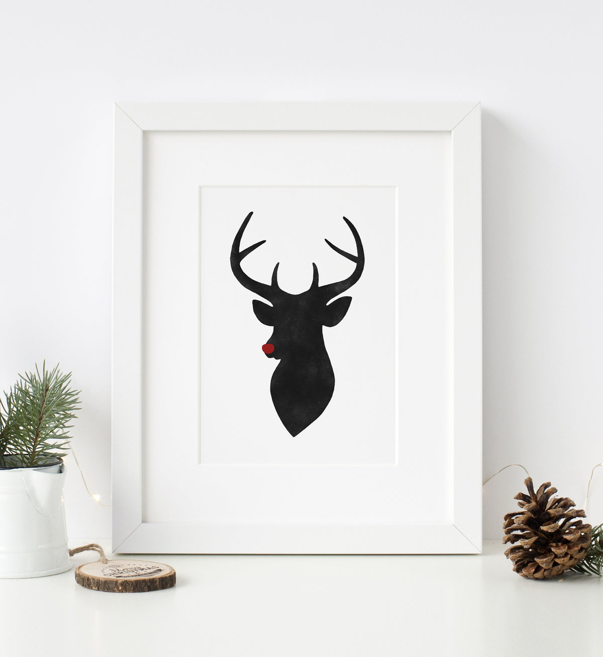 Rudolph Print