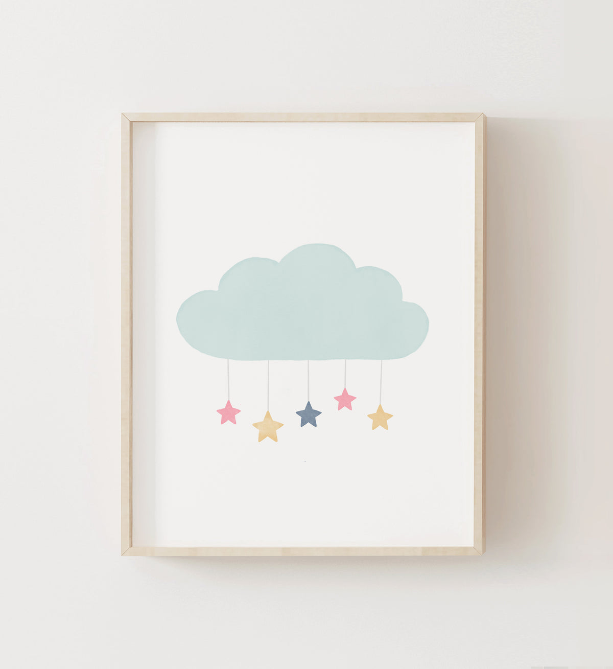 Cloud with Stars Print - SDCP