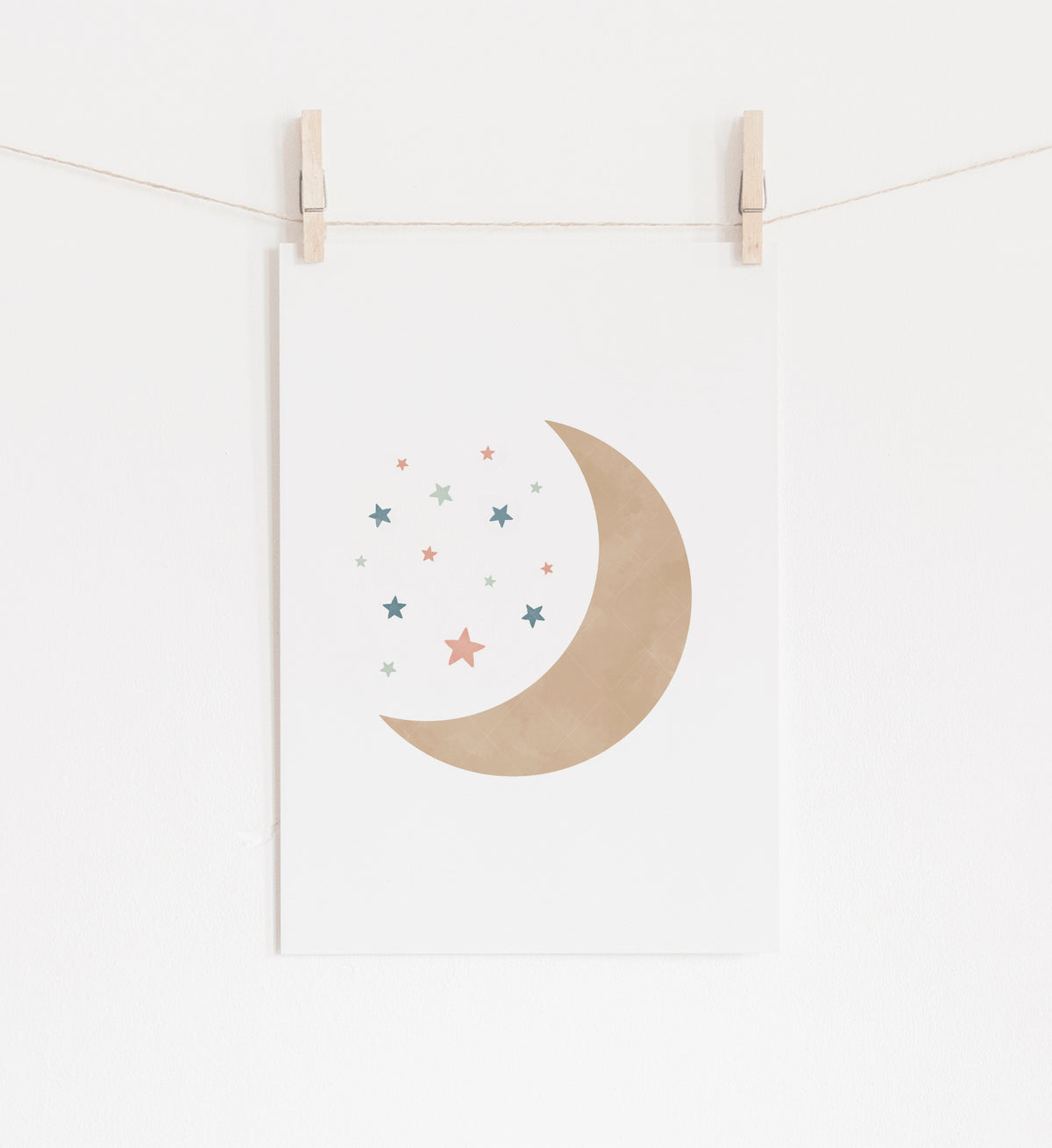 Moon and Stars Print - MPCP