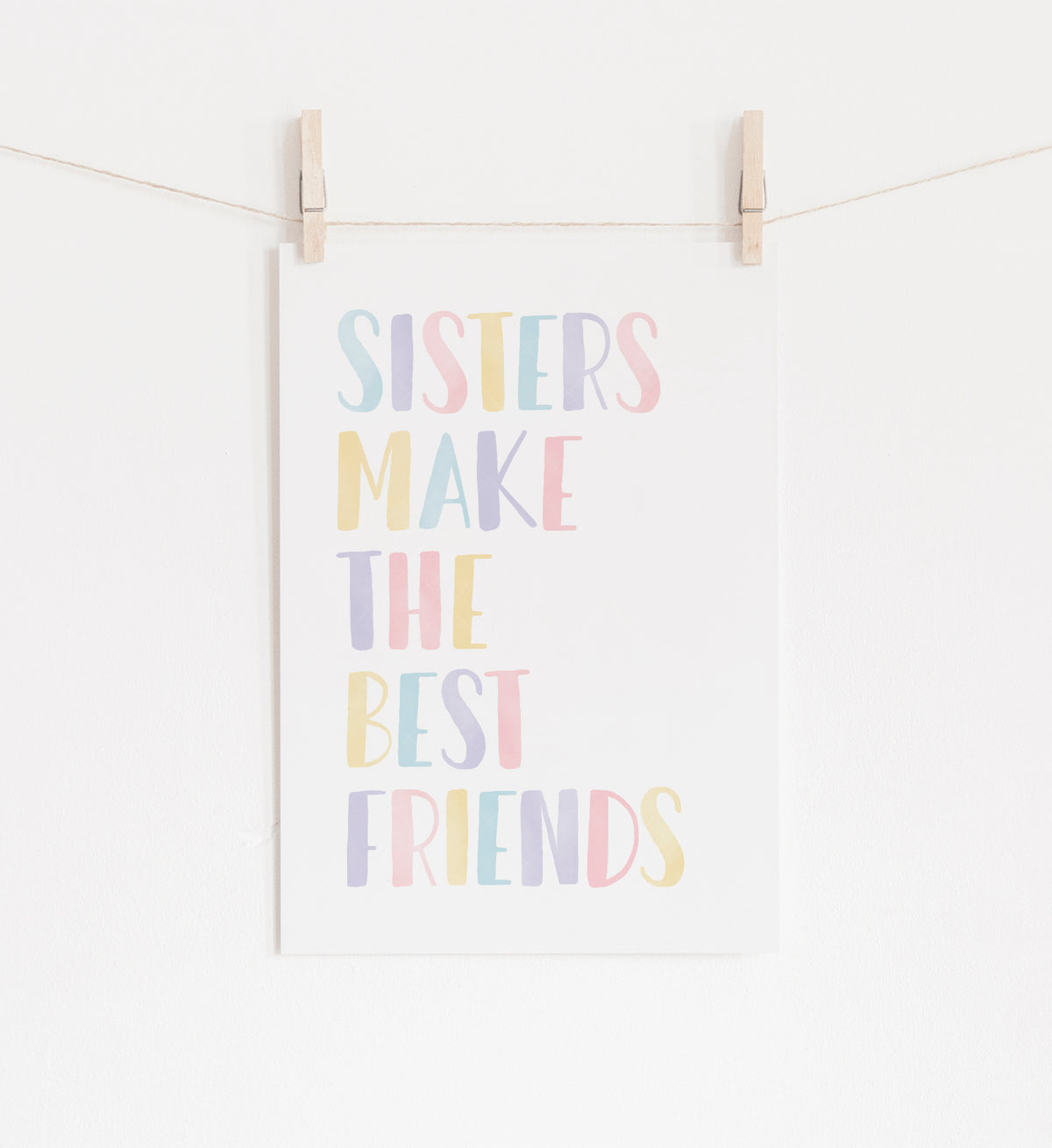 Sisters Make the Best Friends - Cotton Candy