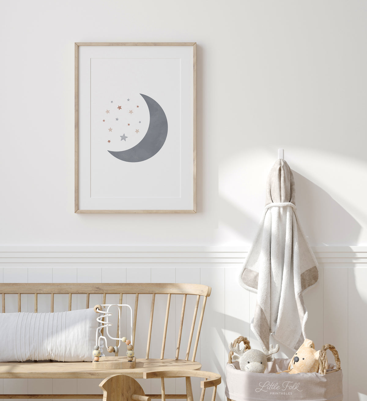 Moon and Stars Print - EBCP