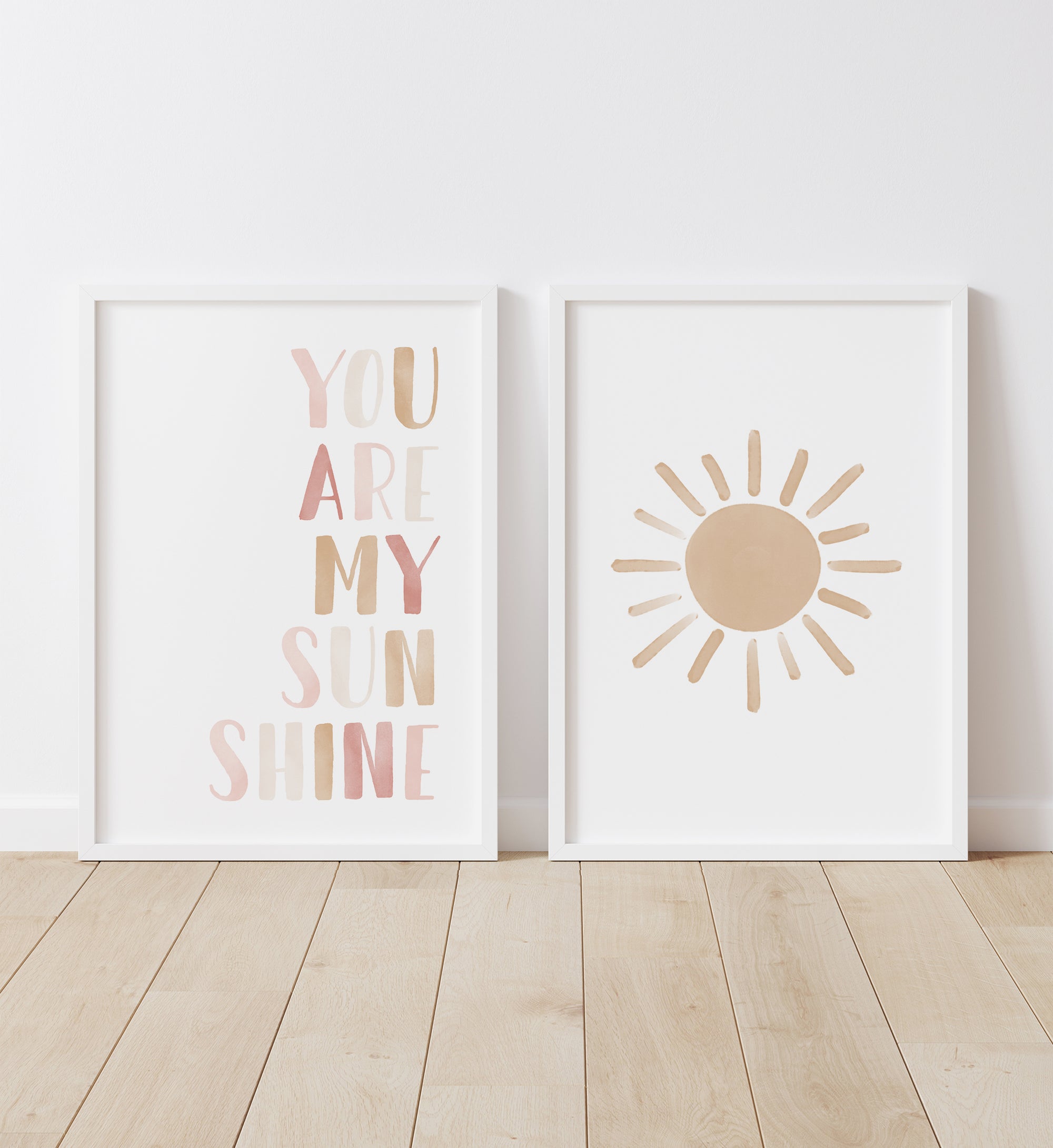 You Are My Sunshine & Sun Set of 2 Prints - PNCP