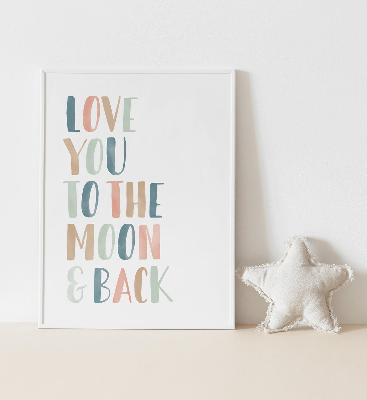 Love You to the Moon and Back Print - MPCP