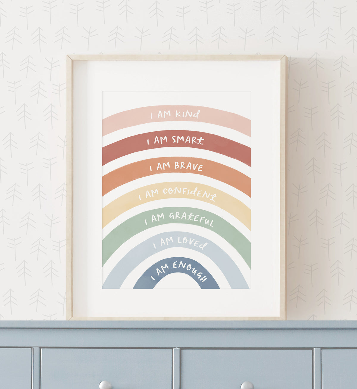 Rainbow Affirmations Print - MRCP