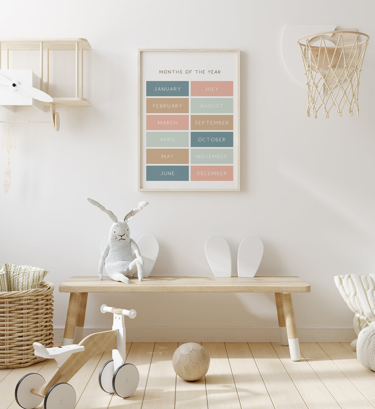 Months of the Year Print - MPCP