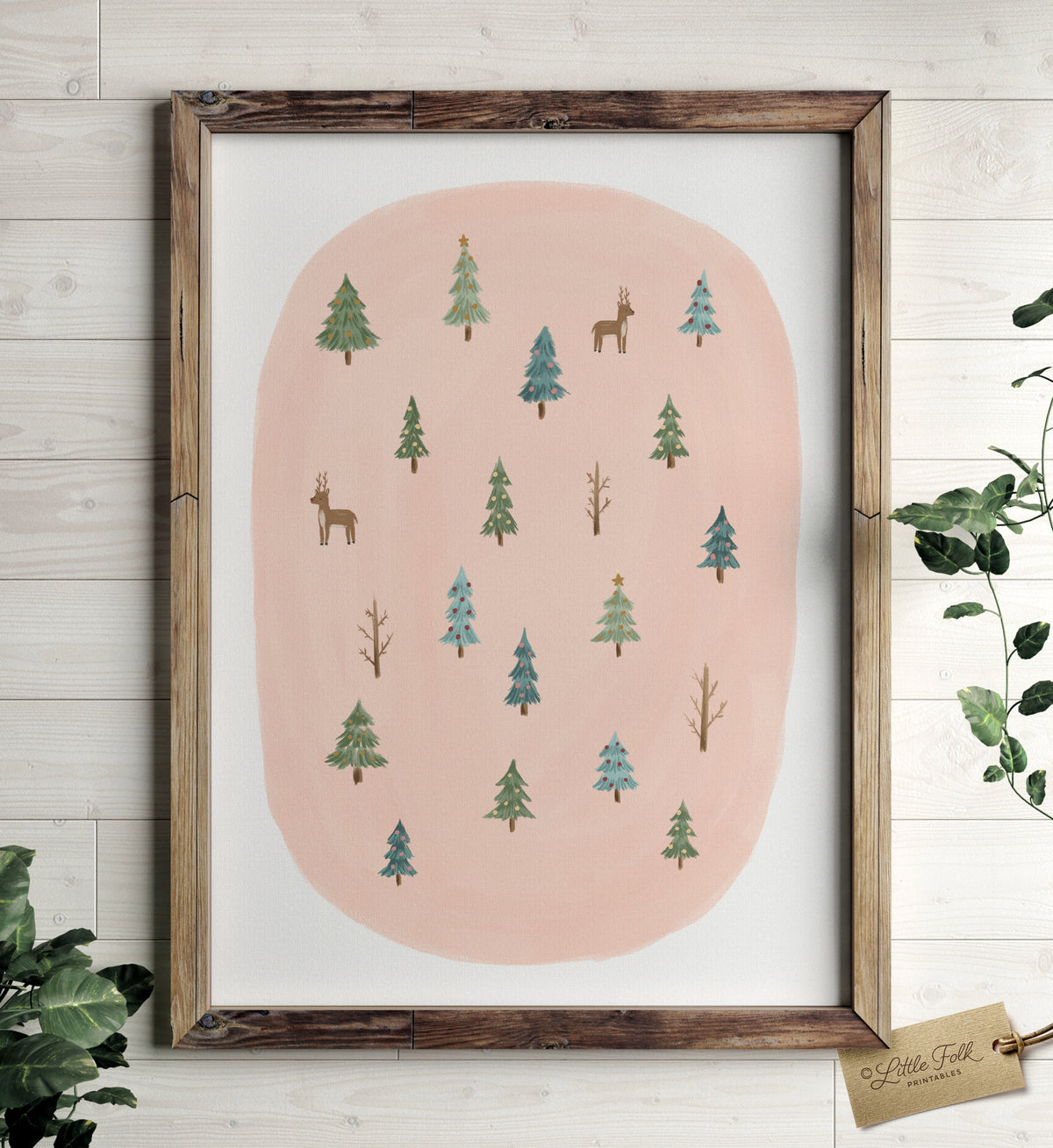 Christmas Trees Print