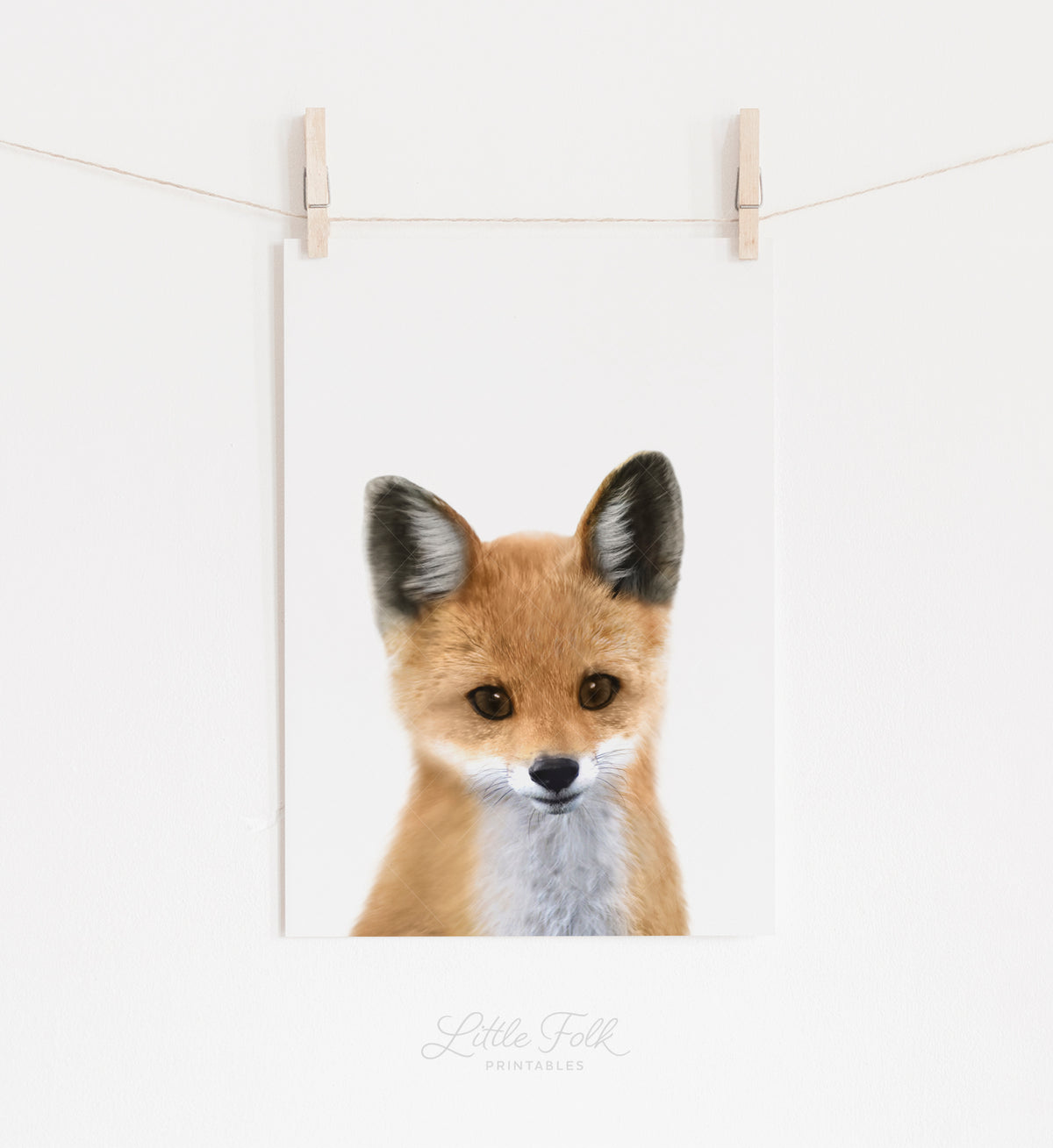 Baby Fox Print