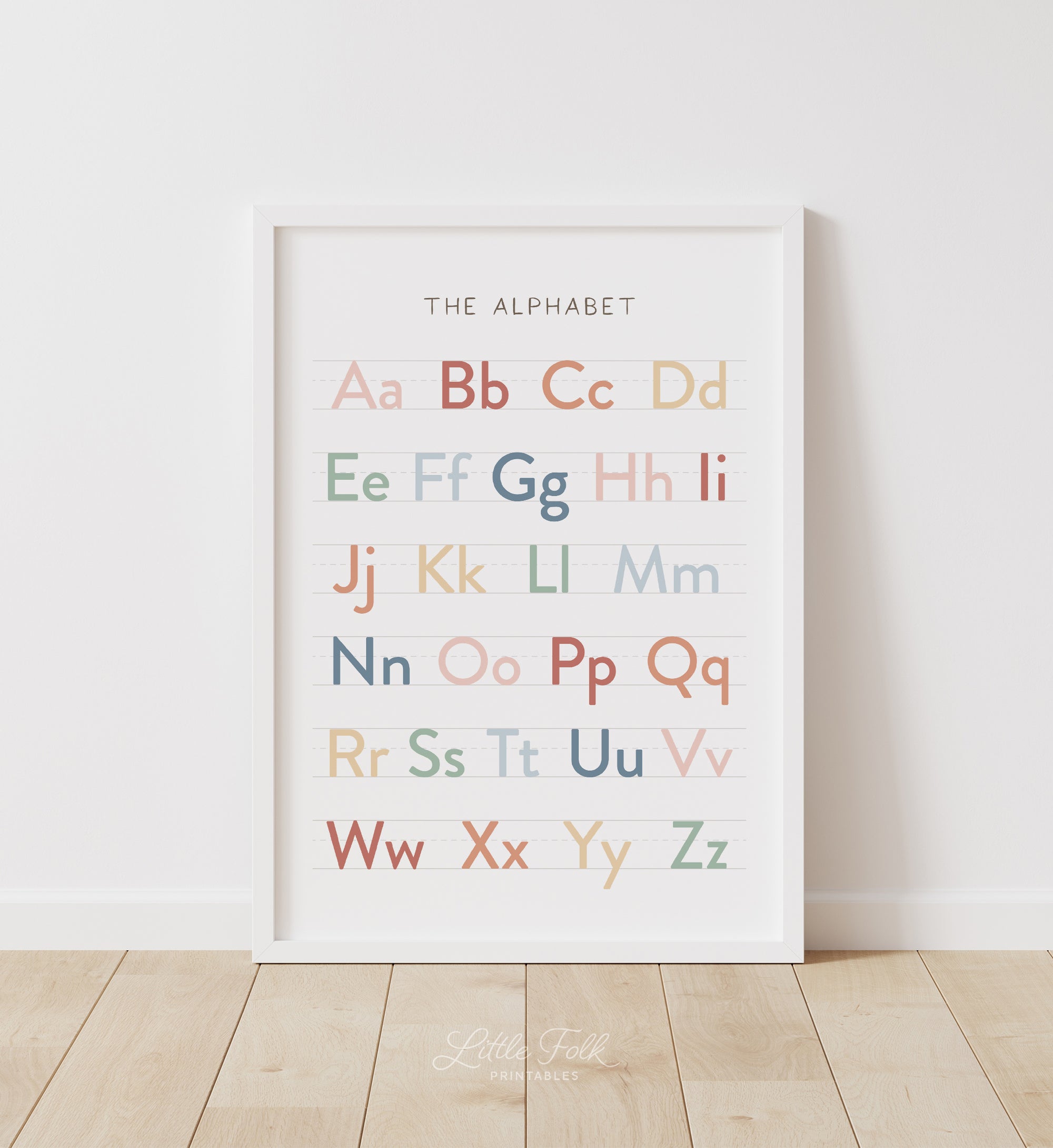 Alphabet Chart Print - MRCP