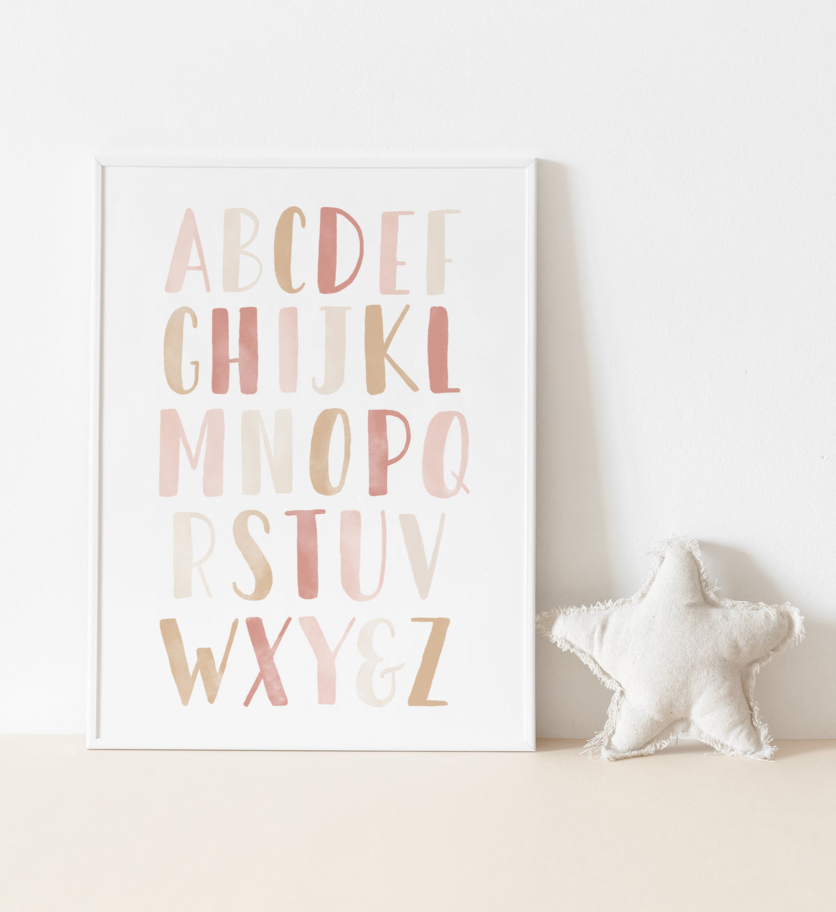 Alphabet and Numbers Set of 2 Prints - PNCP