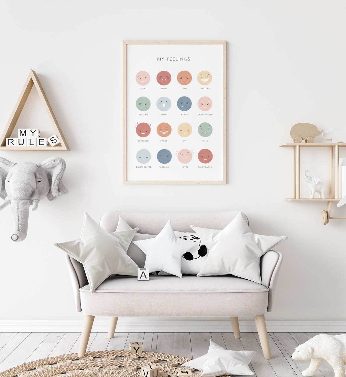 Feelings Print - MRCP - Little Folk Printables