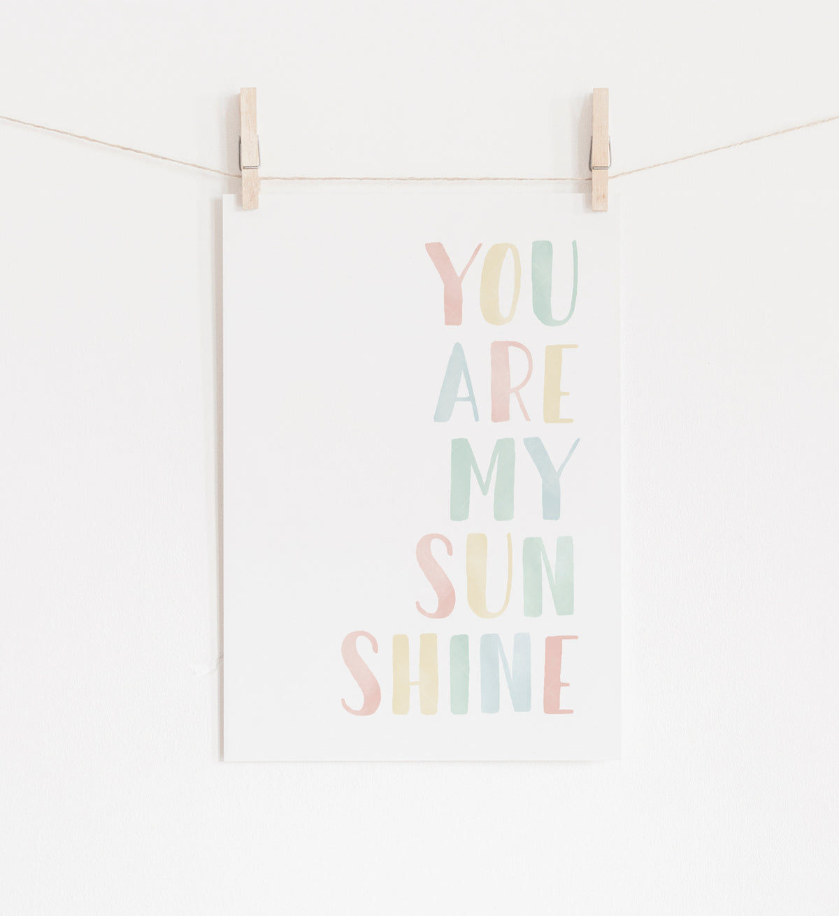 You Are My Sunshine Print - LPCP