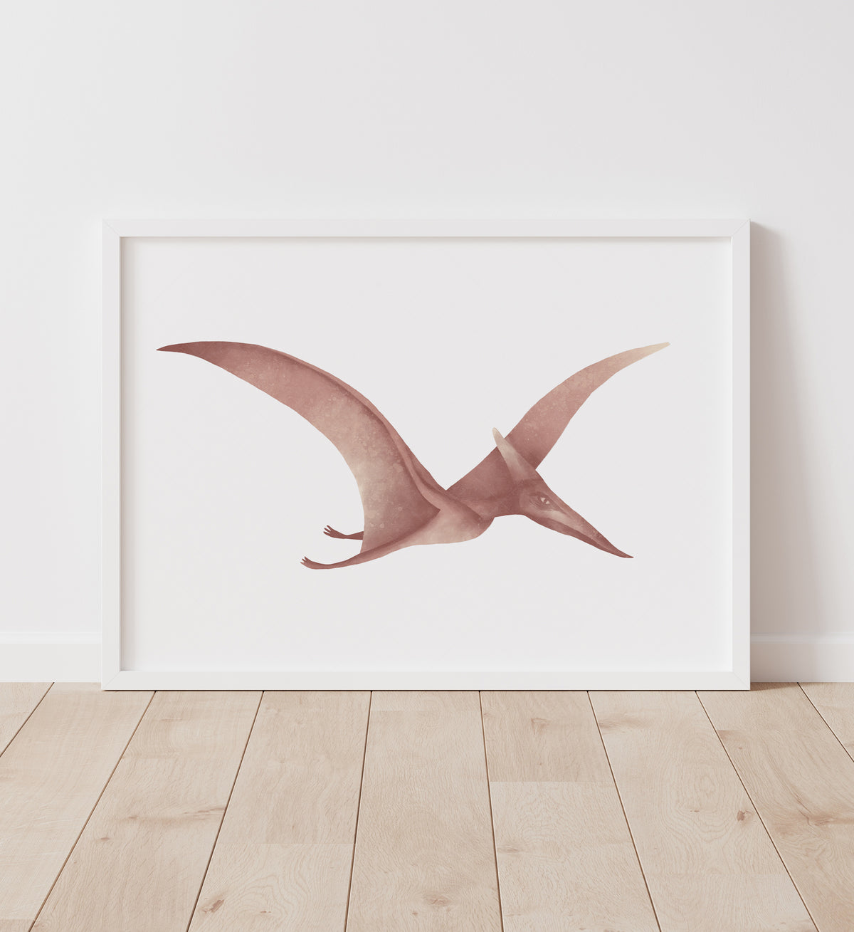 Pterodactyl Print - Red