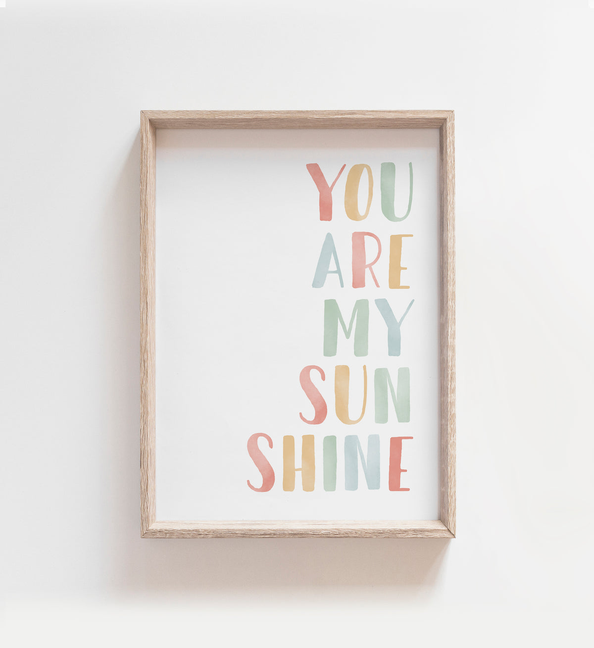 You Are My Sunshine Print - RBCP