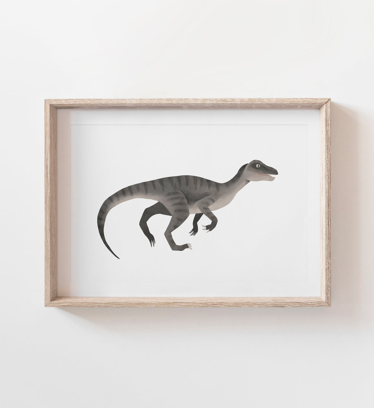 Raptor Print - Gray
