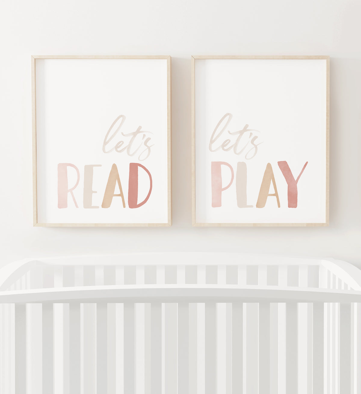 Let&#39;s Read, Let&#39;s Play Set of 2 Prints - PNCP