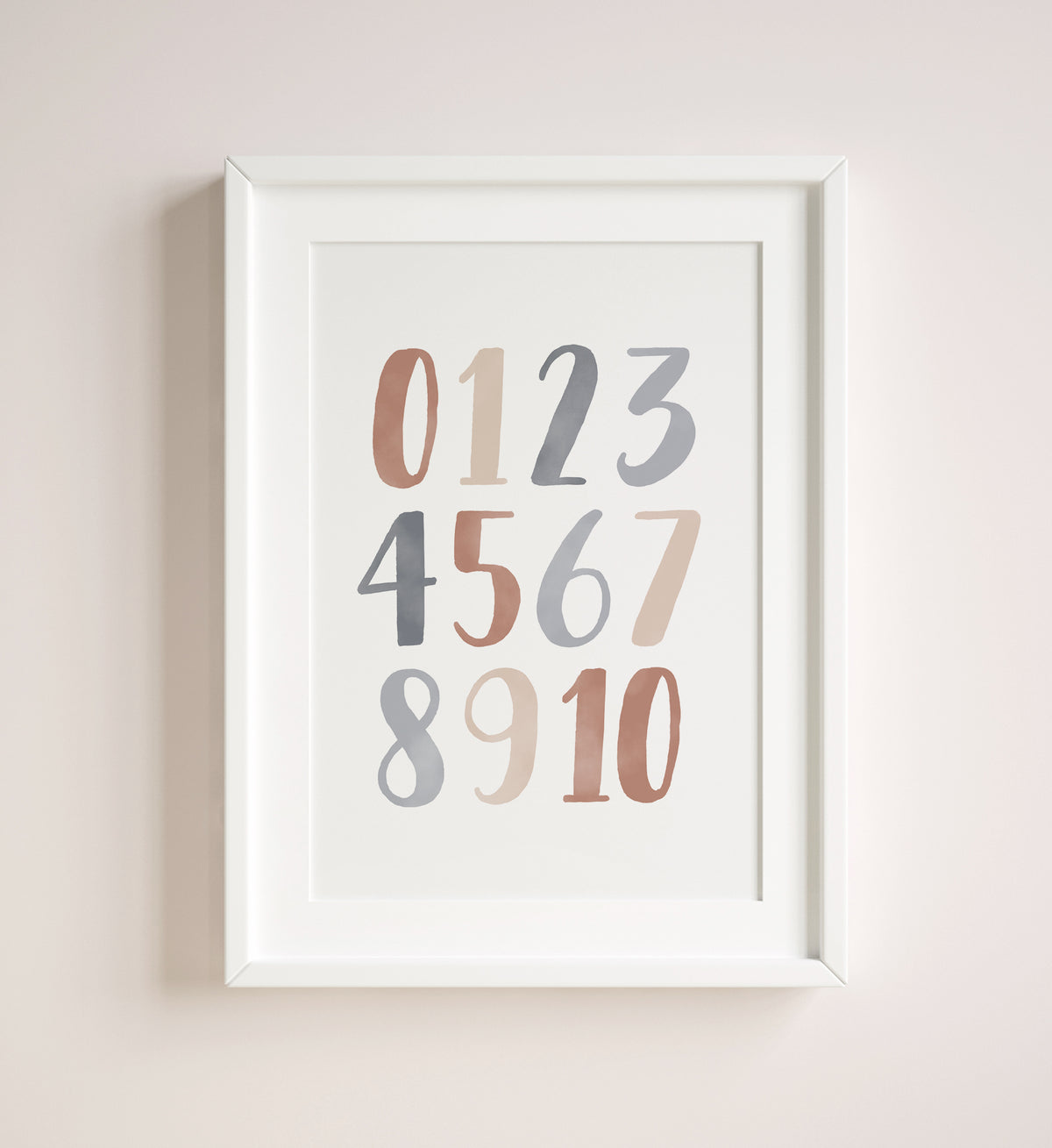 Numbers 0-10 Print - EBCP