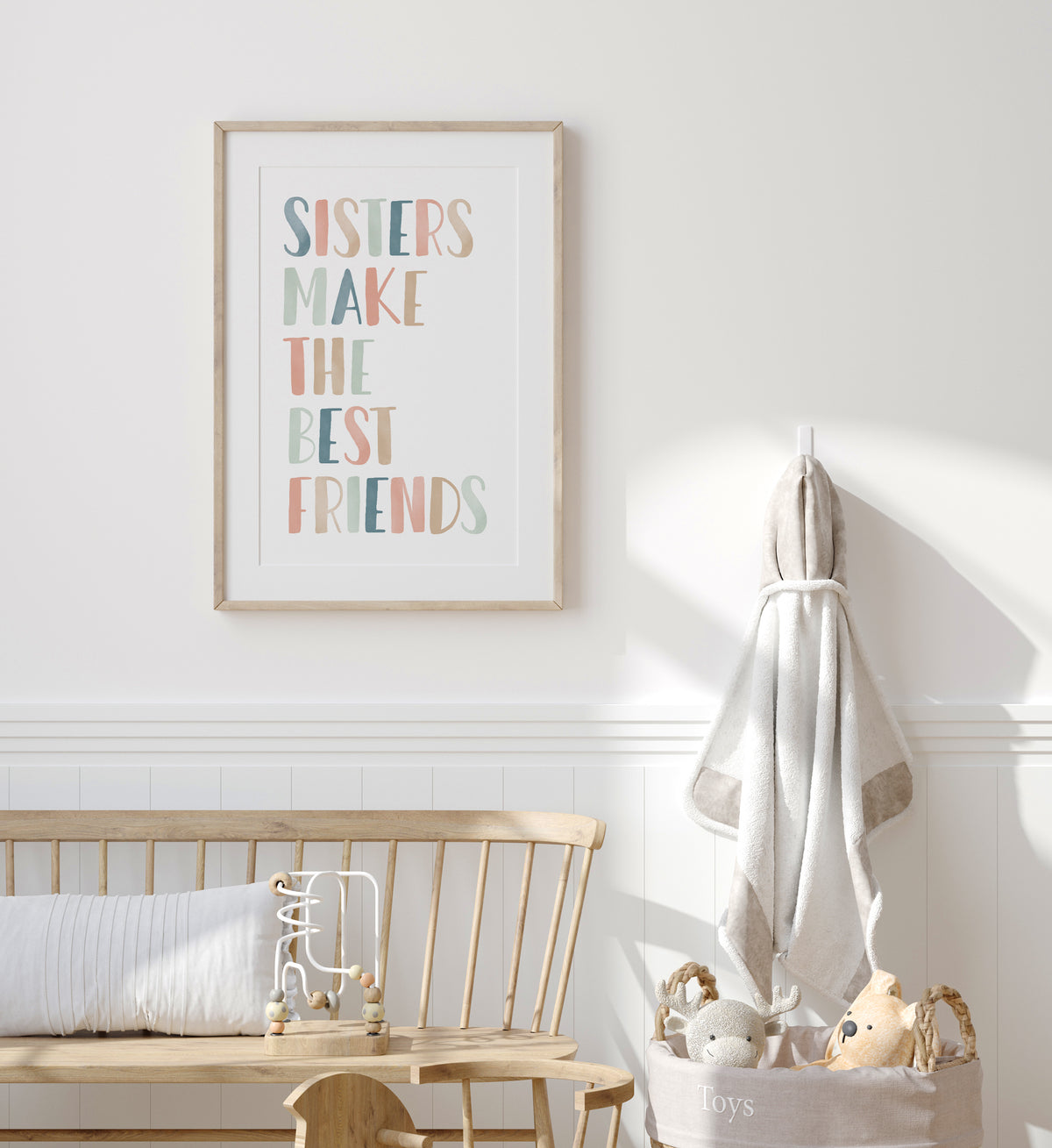 Sisters Make the Best Friends Print - MPCP