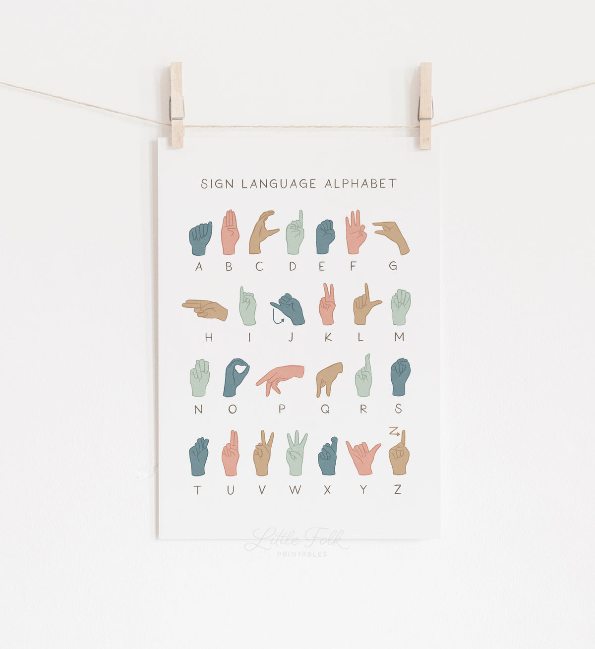 American Sign Language Alphabet - MPCP