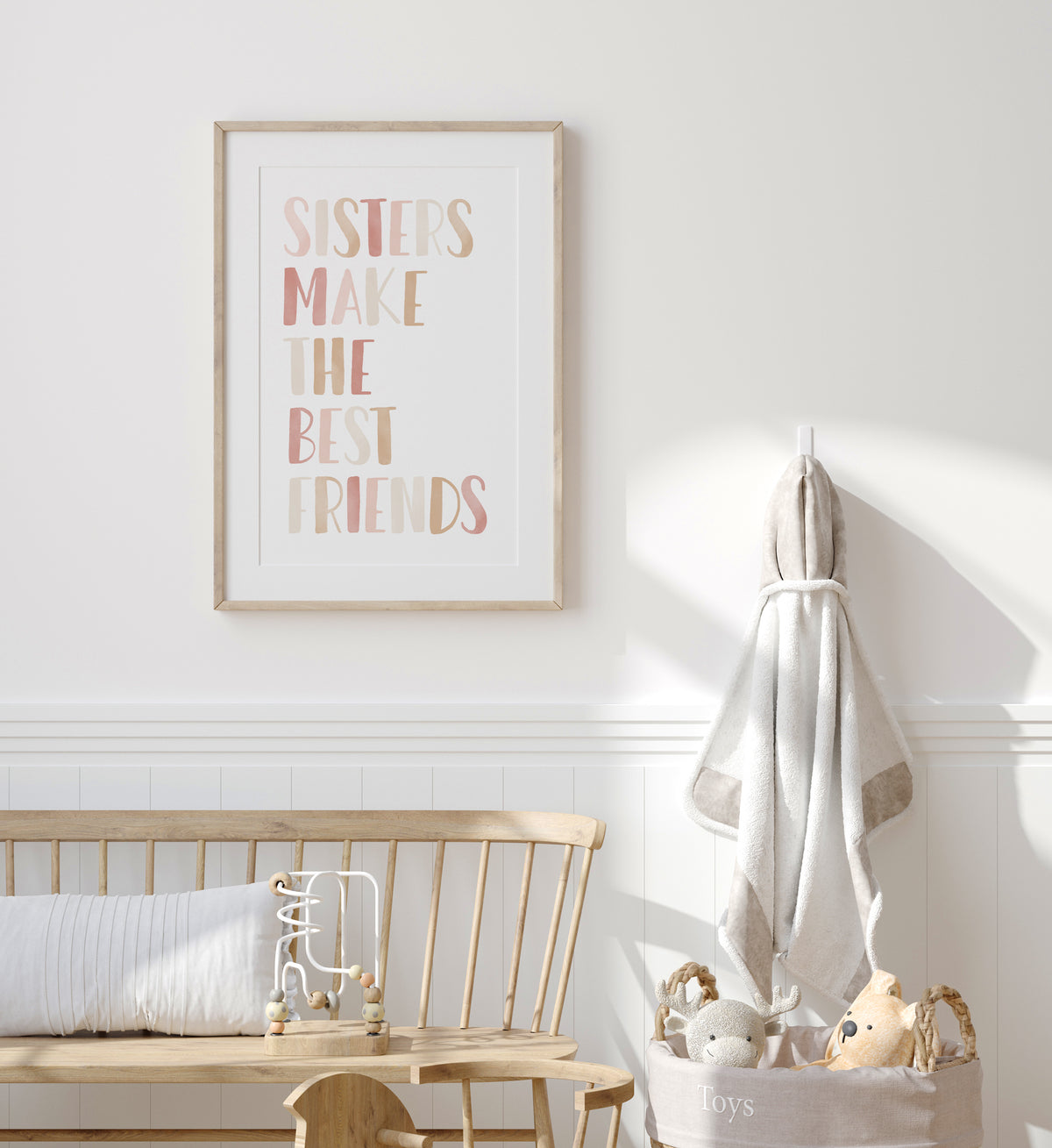 Sisters Make the Best Friends Print - PNCP