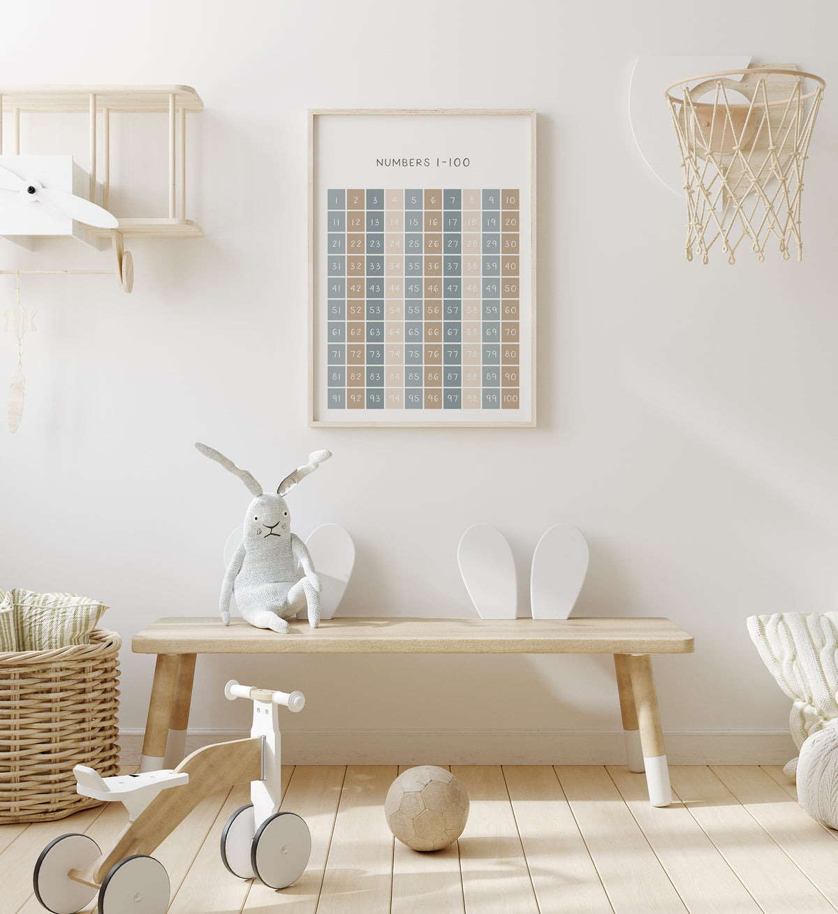 Numbers 1-100 Print - BNCP