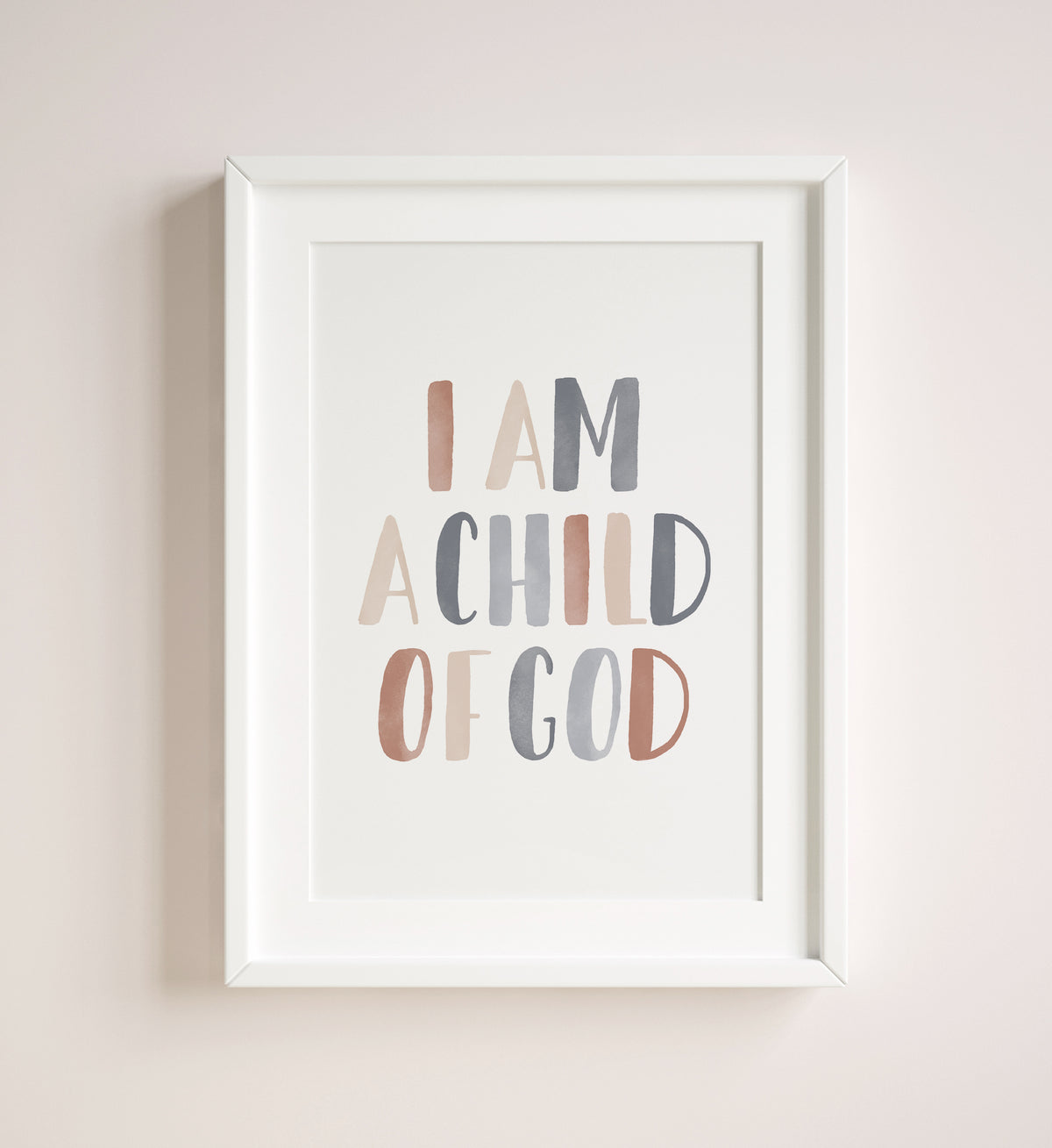 I am a Child of God Print - EBCP