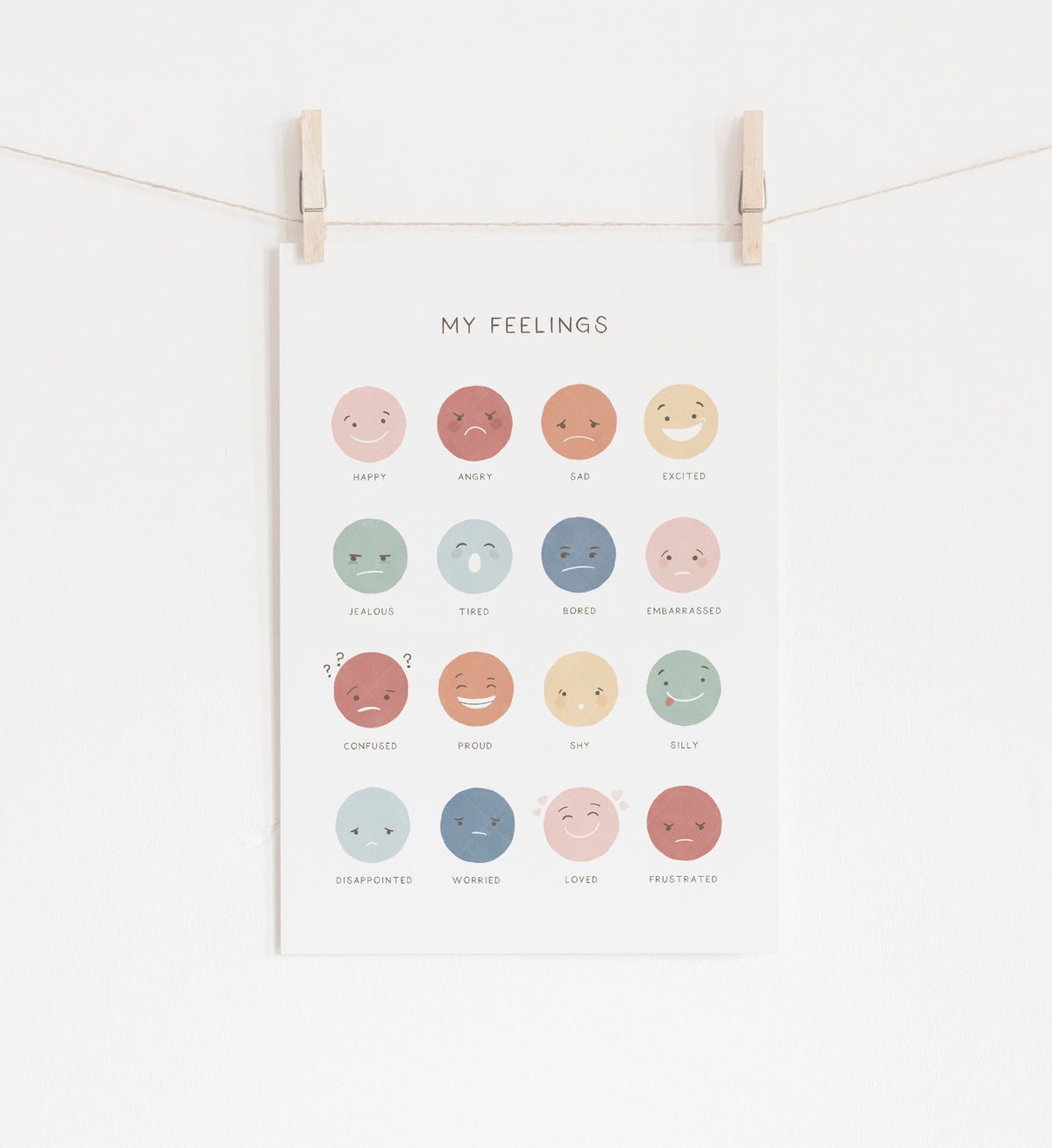 Feelings Print - MRCP