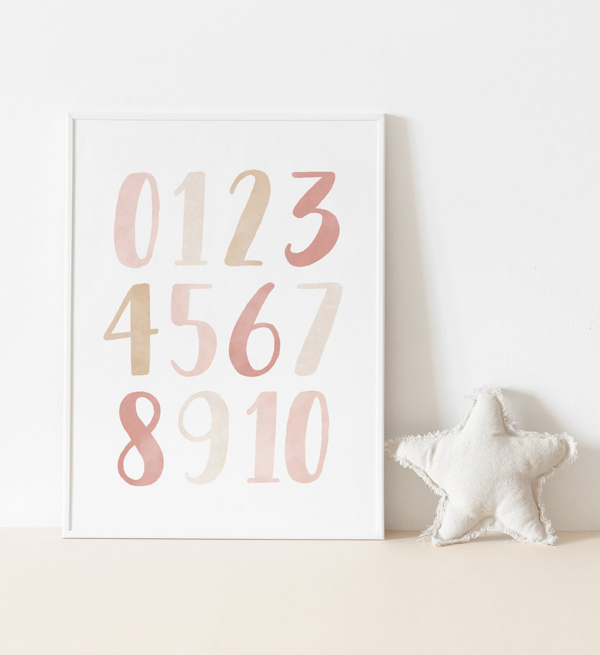 Alphabet and Numbers Set of 2 Prints - PNCP