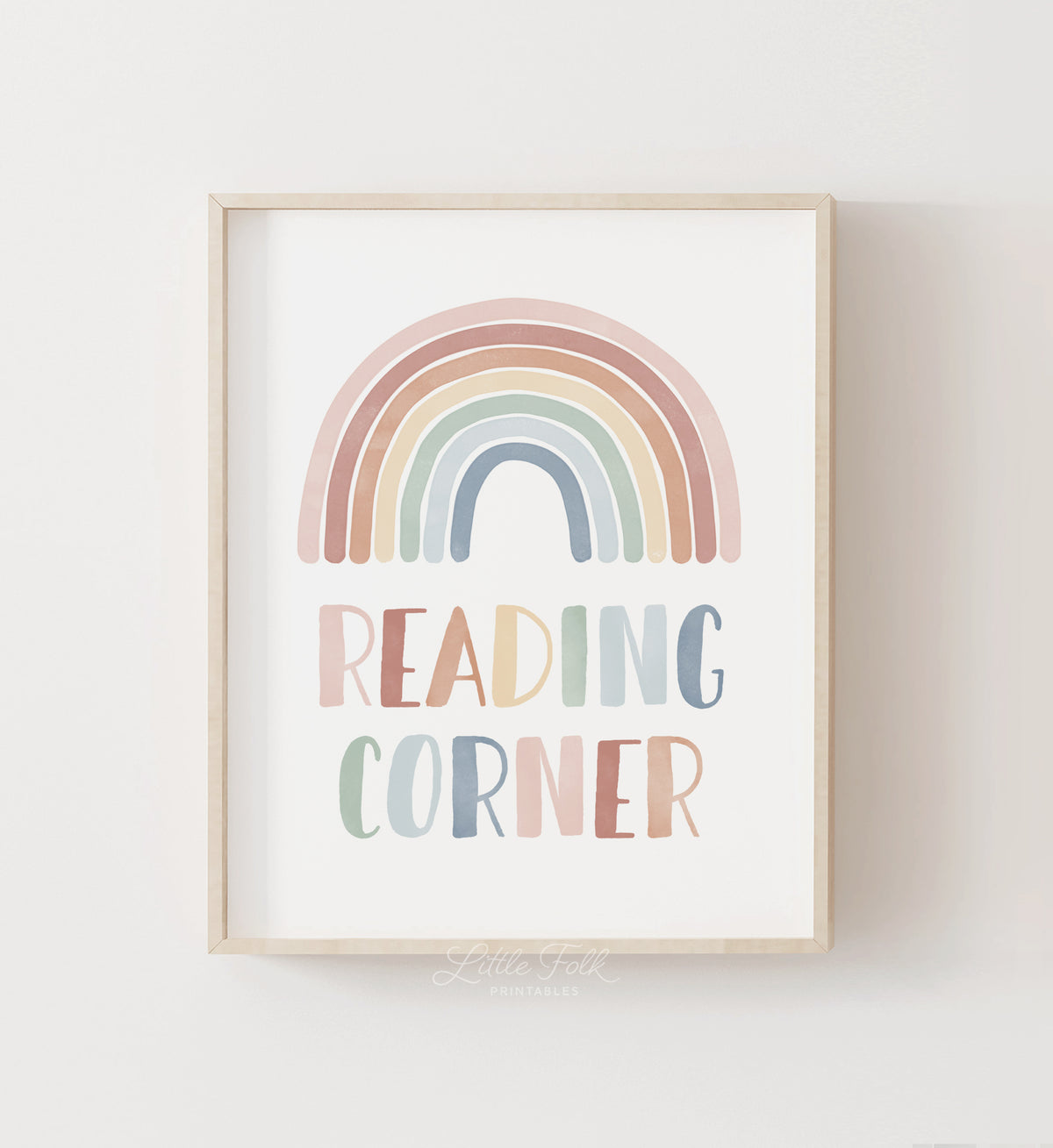 Reading Corner Print - MRCP - Little Folk Printables