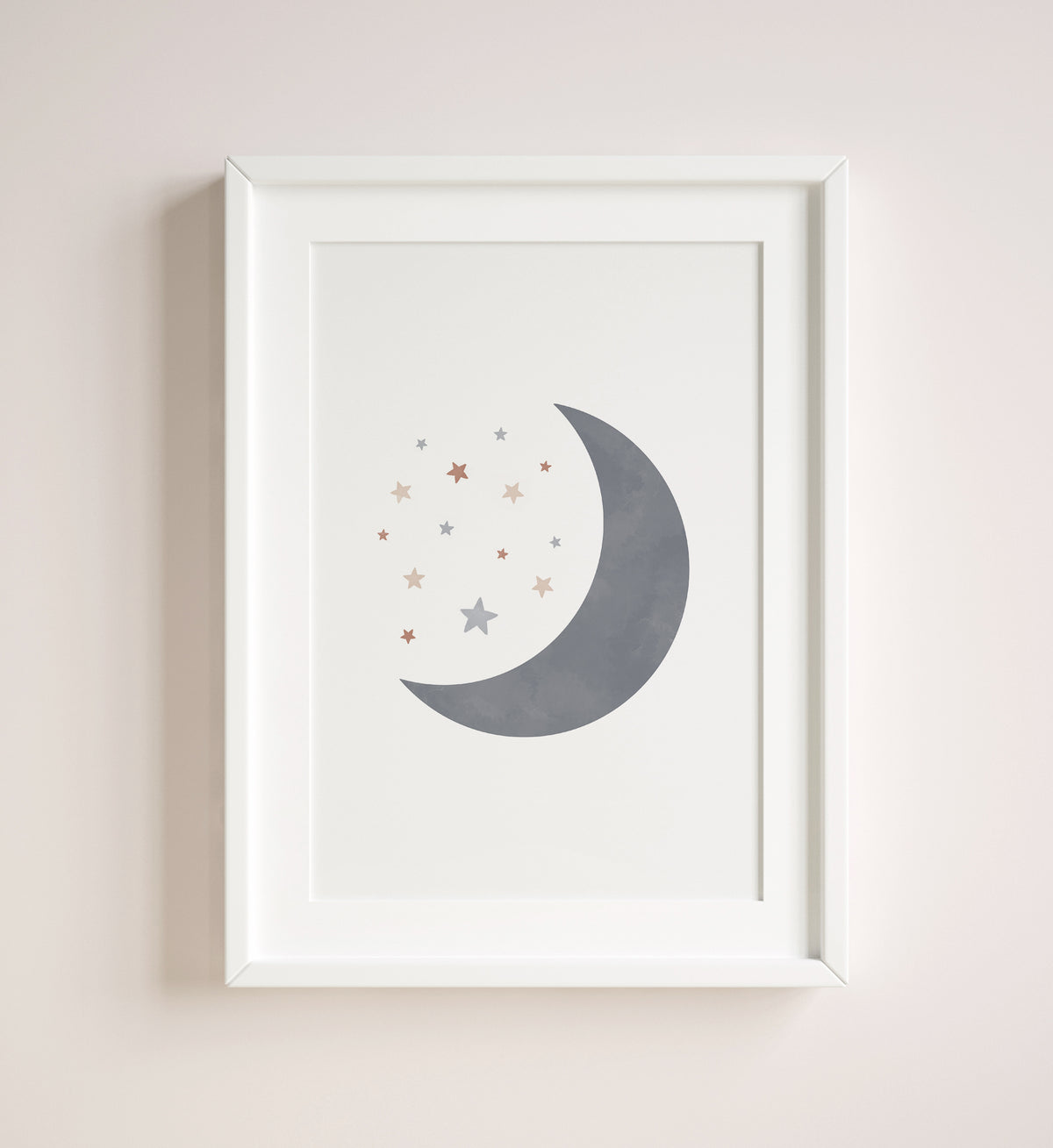 Moon and Stars Print - EBCP