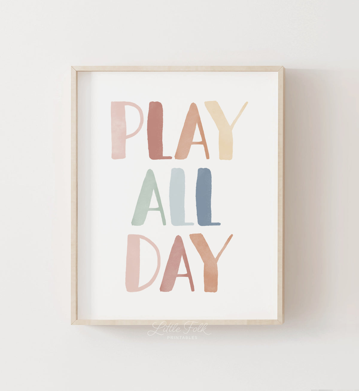 Play All Day Print - MRCP
