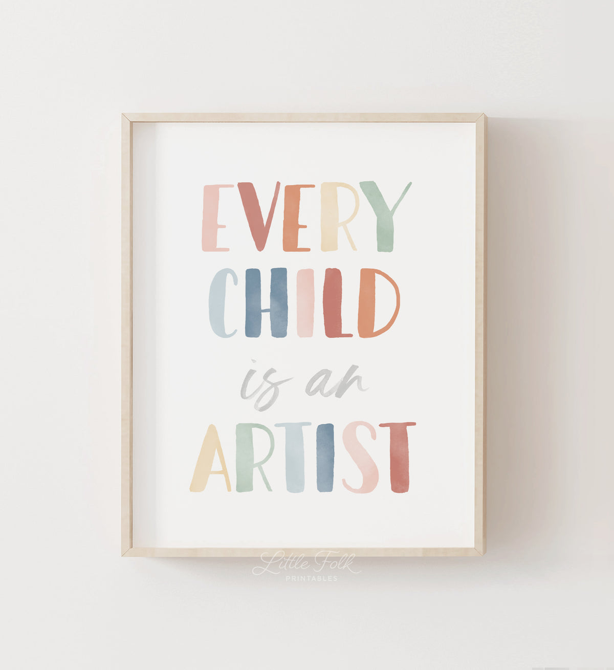Every Child is an Artist Print - MRCP