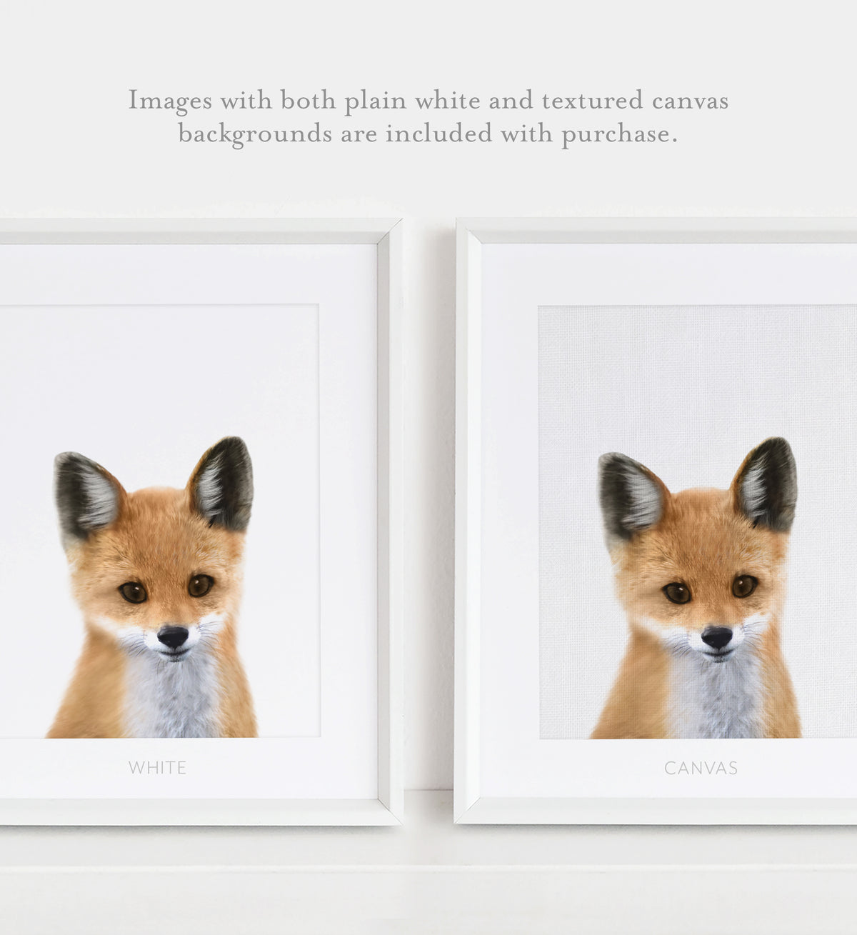 Baby Fox Print