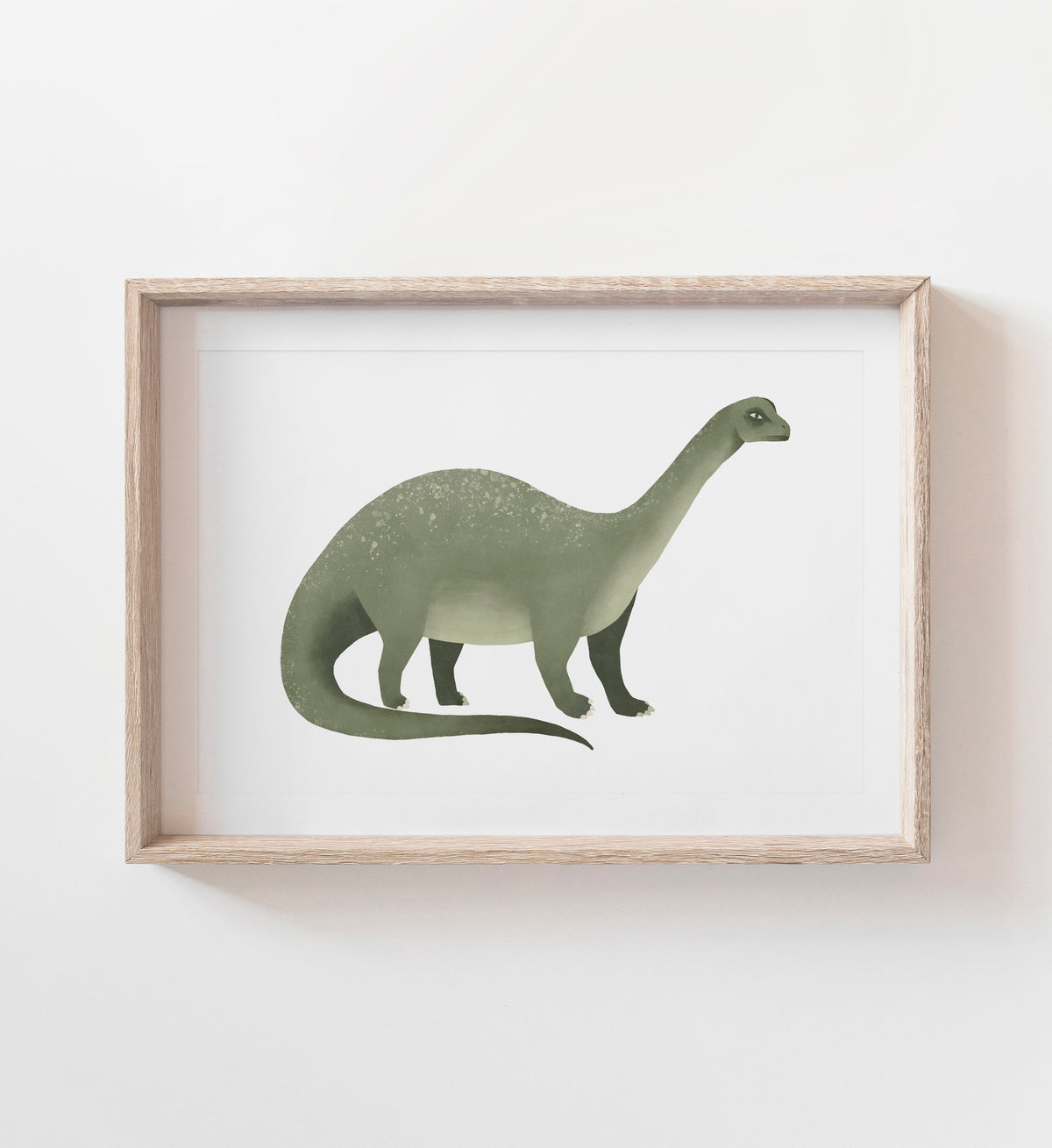 Brontosaurus Print - Green