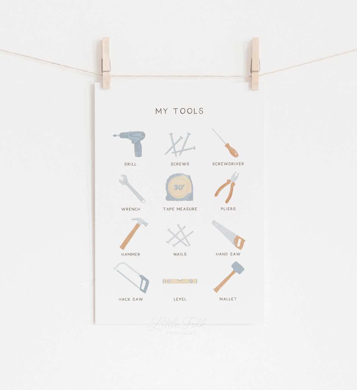 My Tools Print