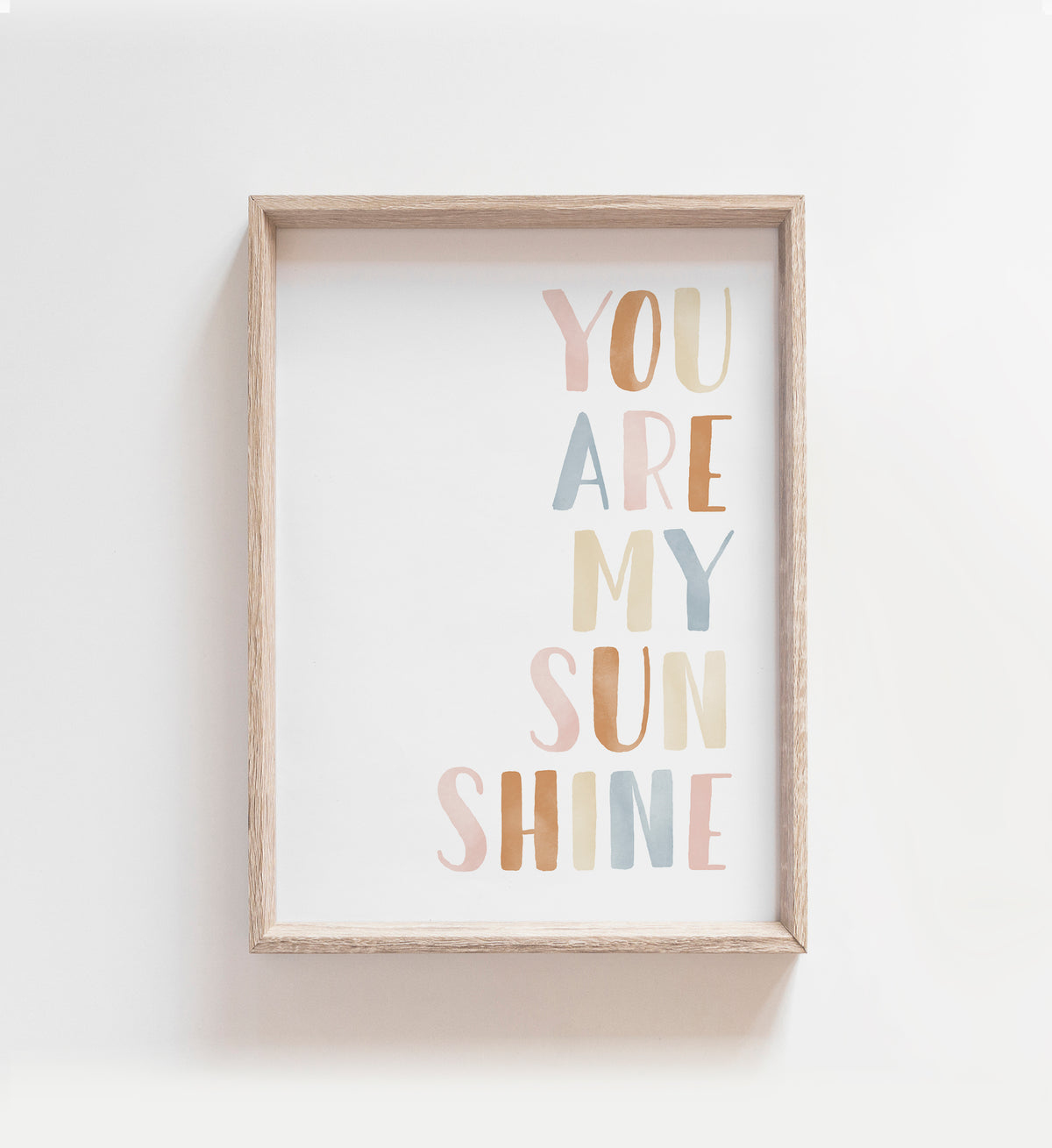 You Are My Sunshine Print - BHCP