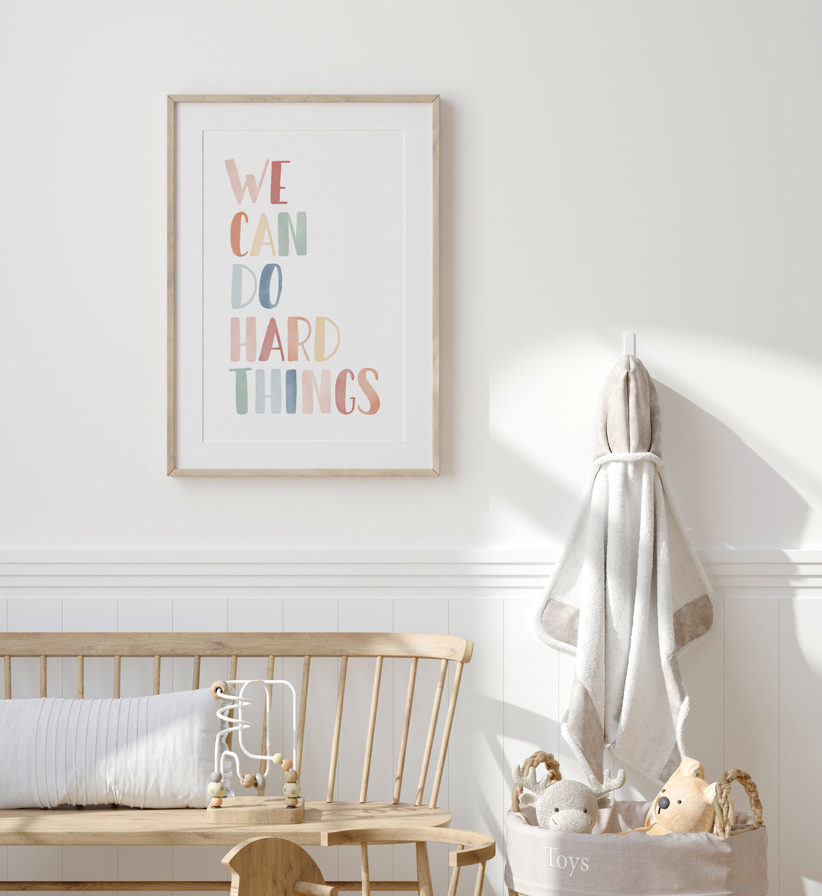 We Can Do Hard Things Print - MRCP