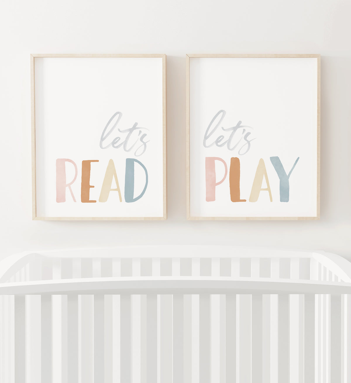 Let&#39;s Read, Let&#39;s Play Set of 2 Prints - BHCP