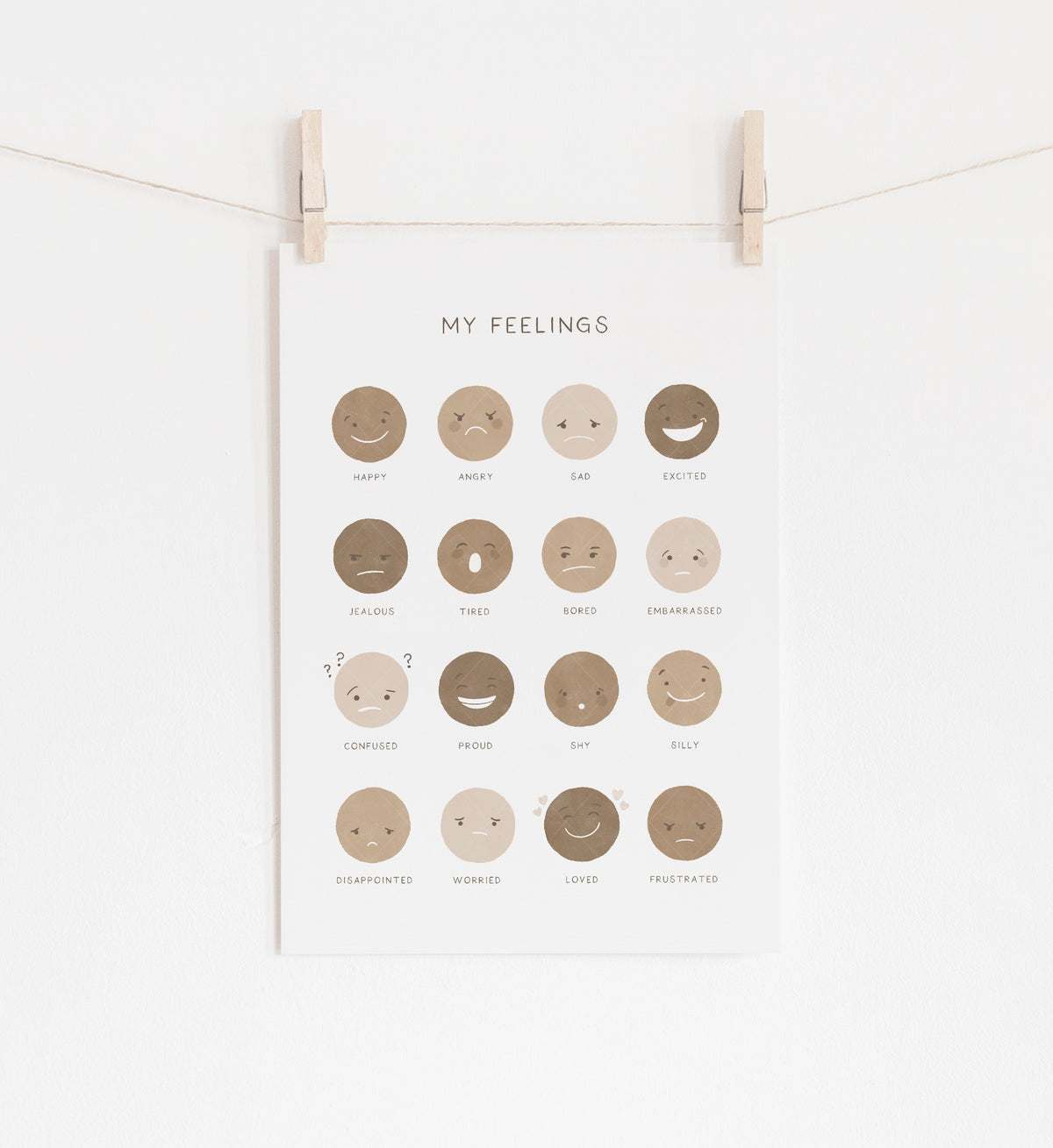 Feelings Print - BRCP
