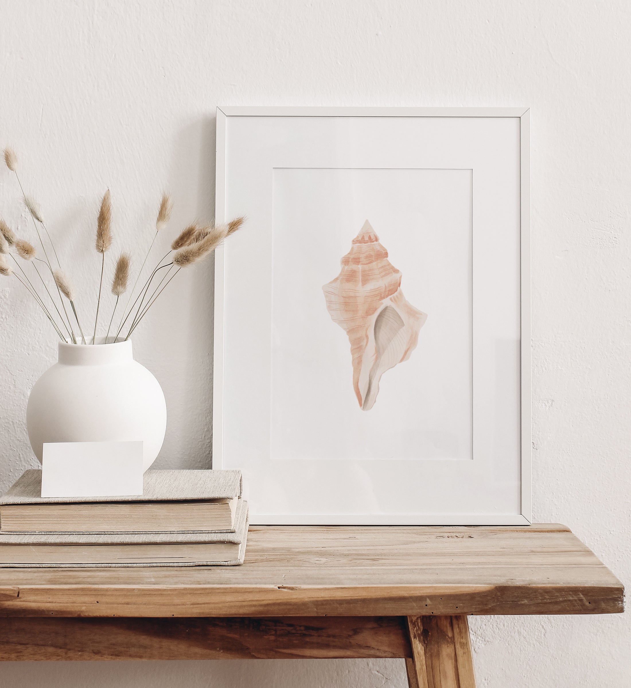 Seashell Printing Sea Shell Print No. 1 - Little Folk Printables
