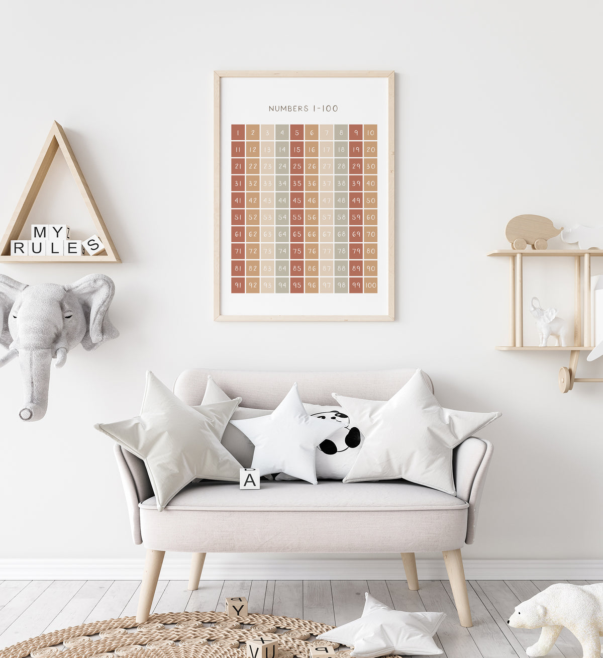 Numbers 1-100 Print - TCCP