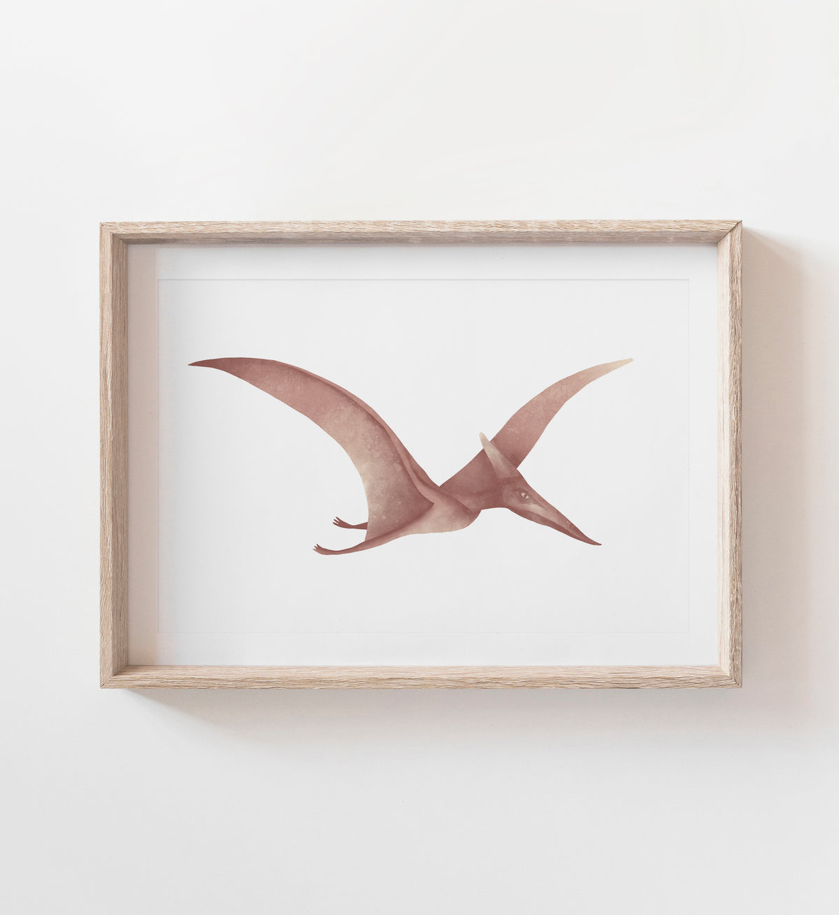 Pterodactyl Print - Red