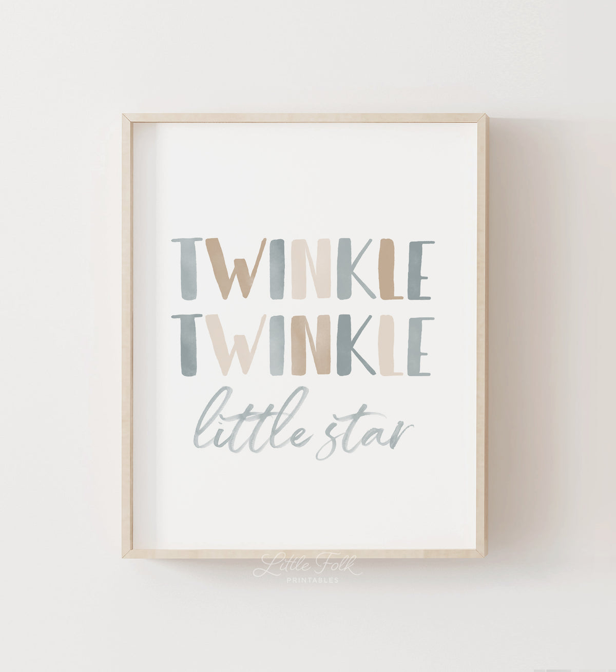 Twinkle Twinkle Little Star Print - BNCP
