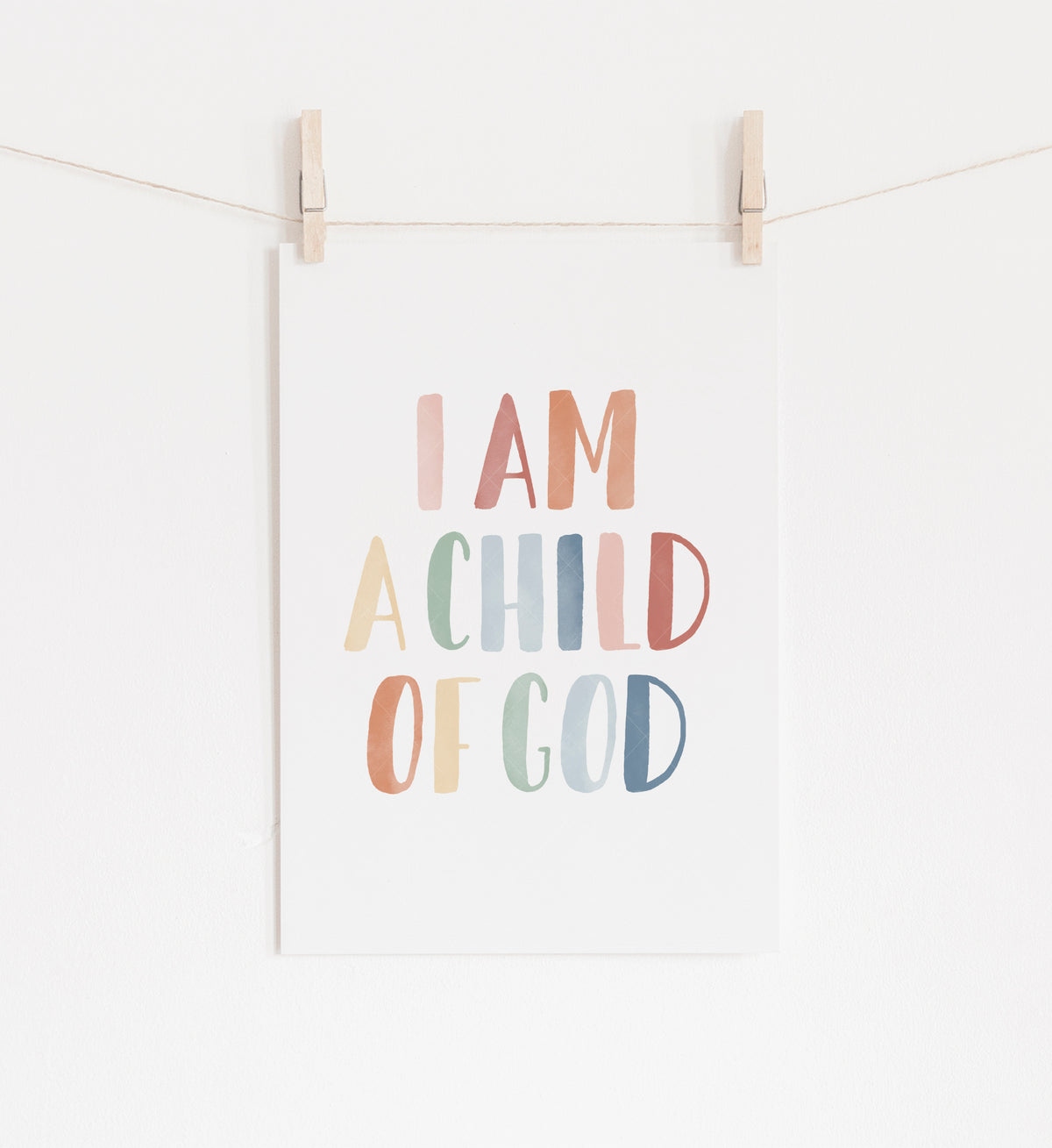 I am a Child of God Print - MRCP