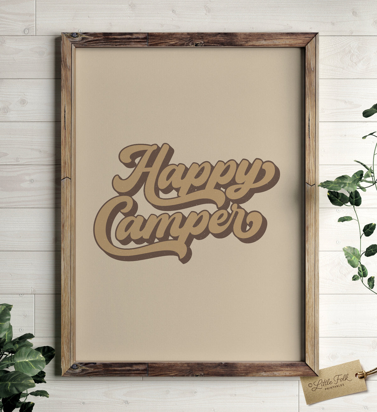 Happy Camper Print
