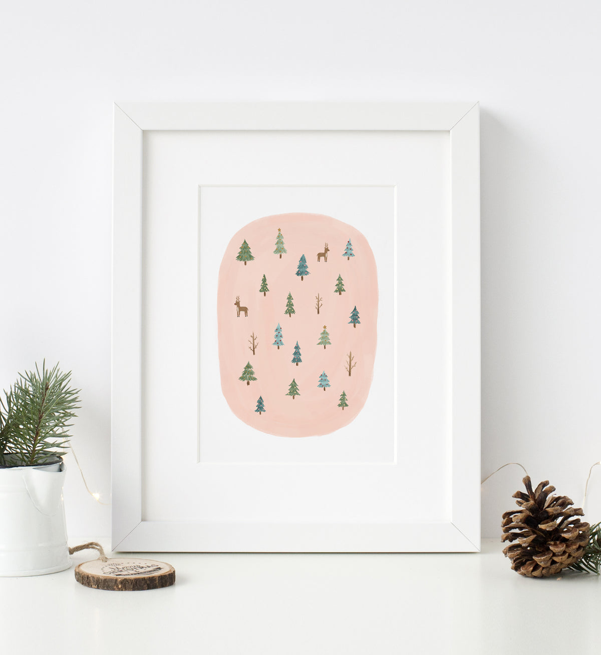 Christmas Trees Print