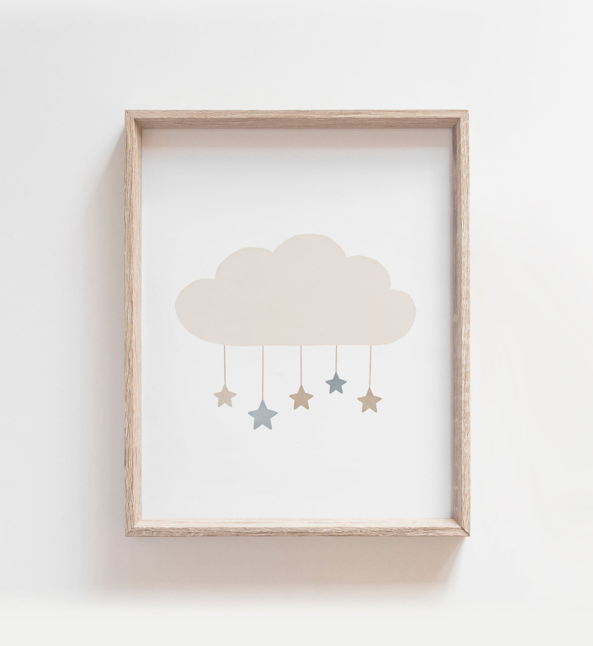 Cloud with Stars Print - BNCP