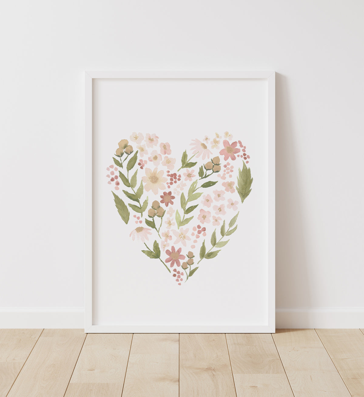Floral Heart Print - PNCP