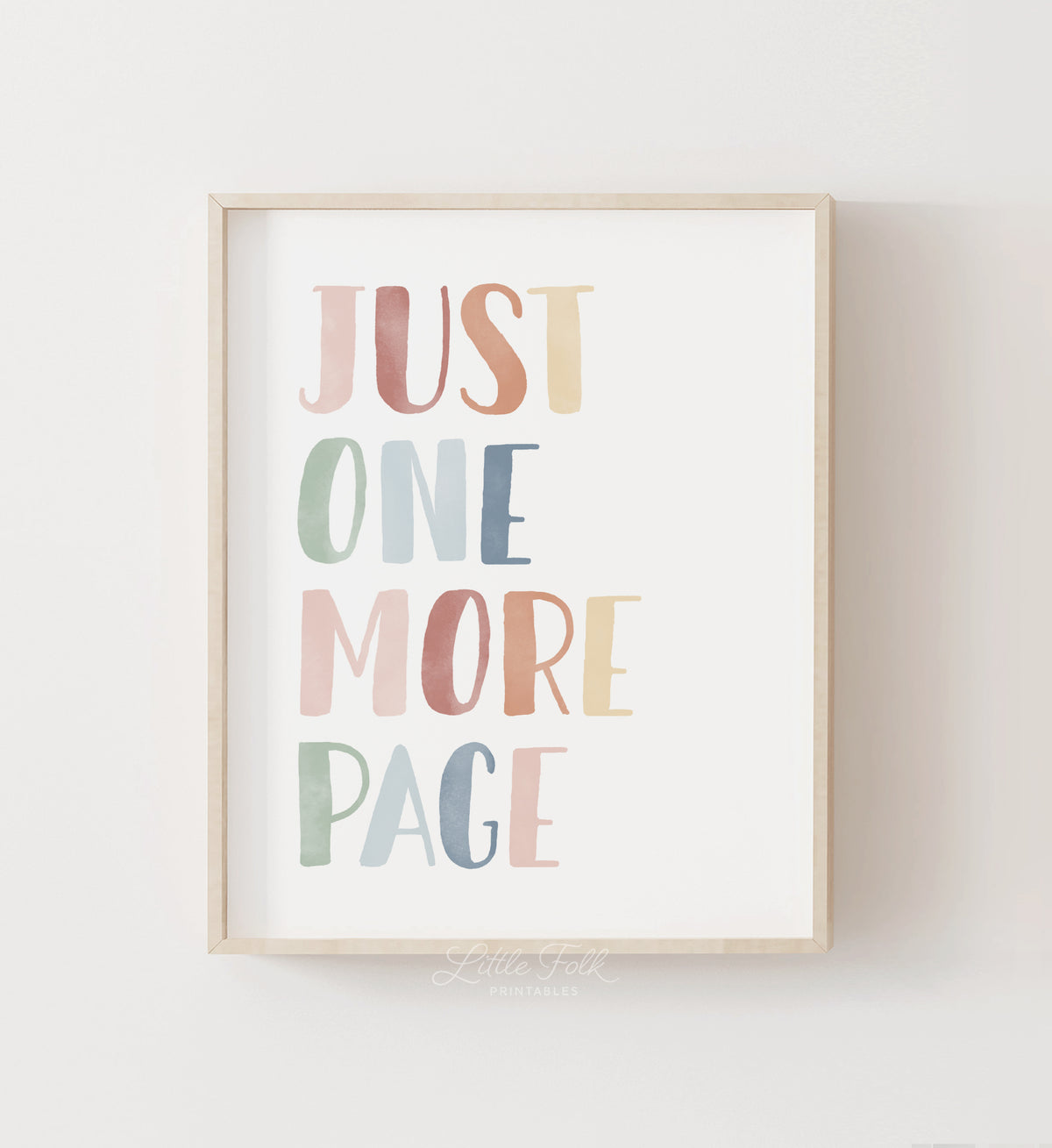 Just One More Page Print - MRCP