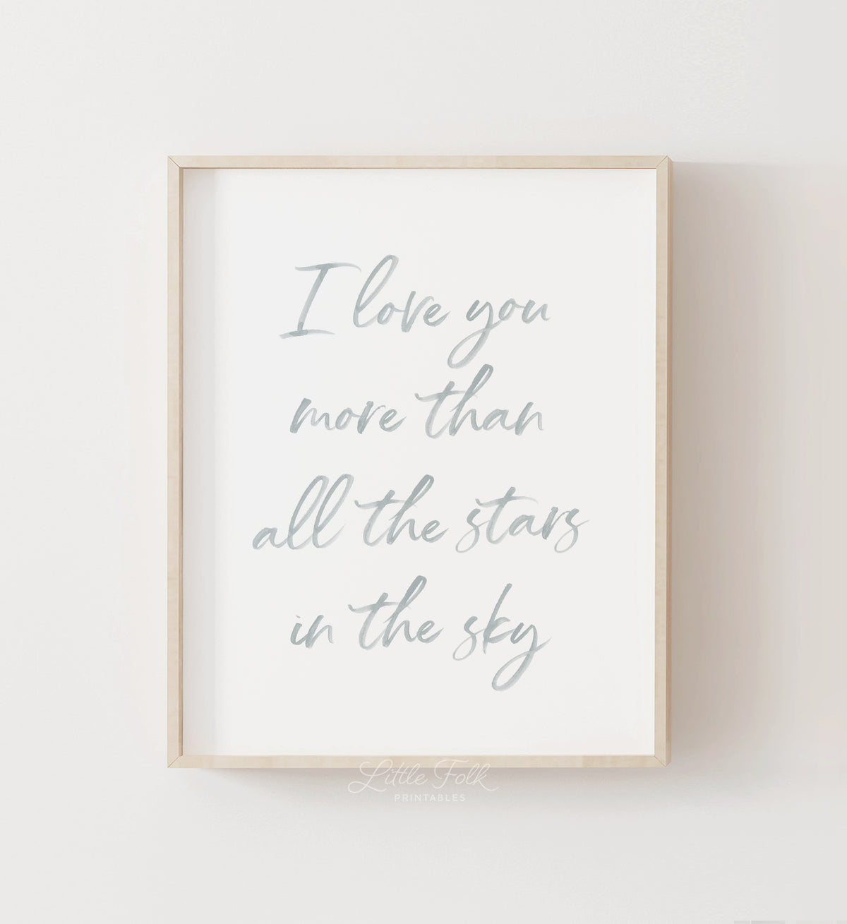I Love You More Than All the Stars in the Sky Print No. 2 - BNCP