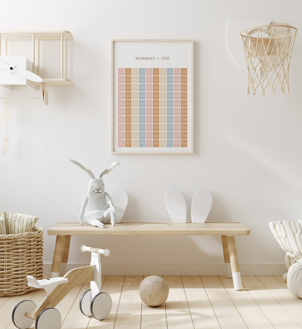 Numbers 1-100 Print - BHCP